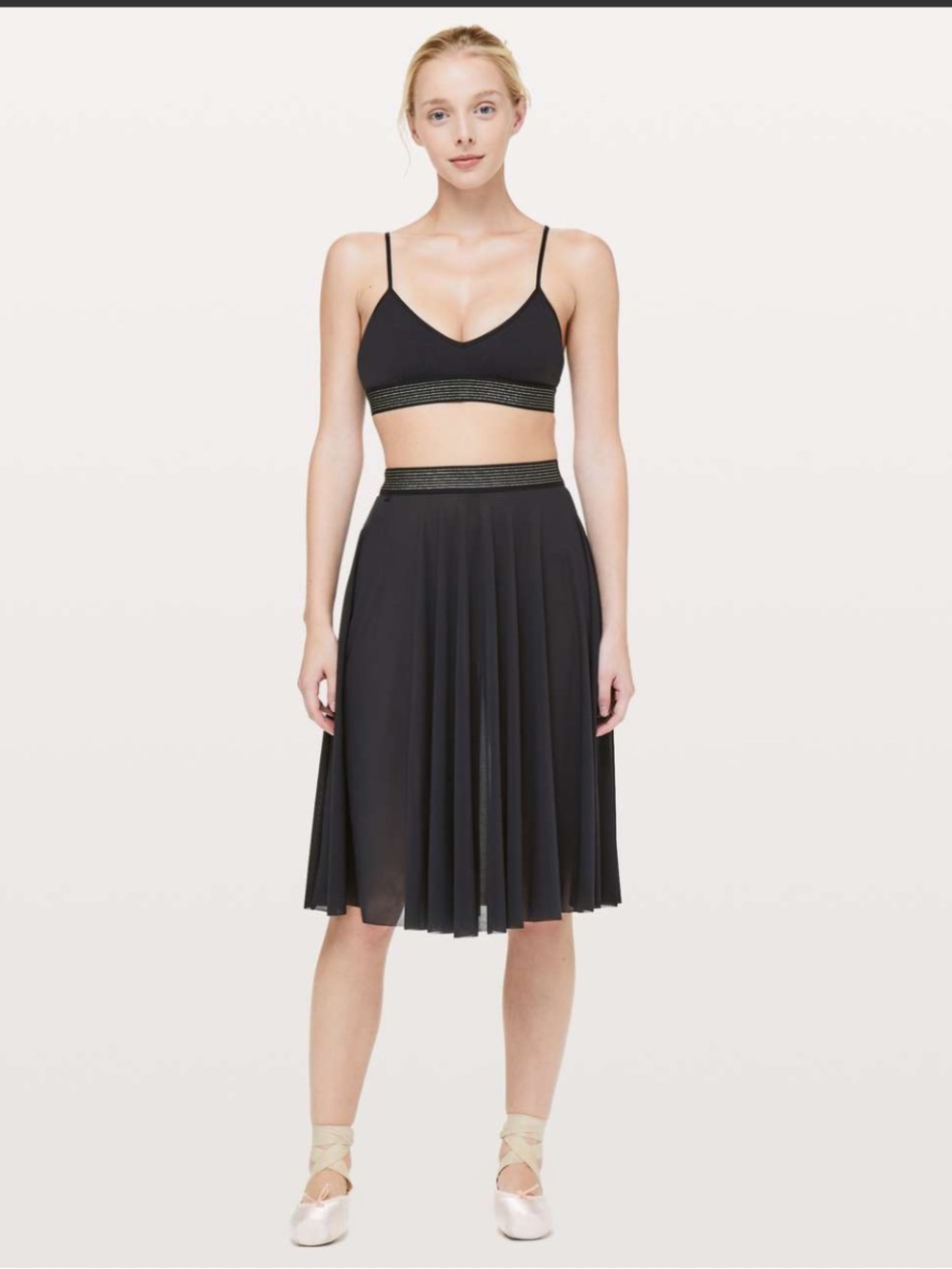 Lululemon Principal Dancer Skirt in Black